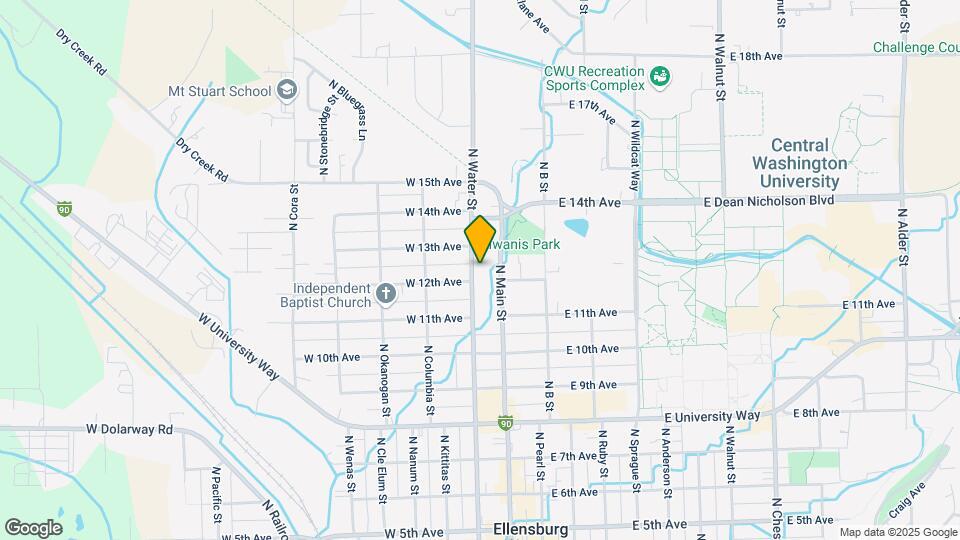 1200 N Water St Map and Location Details