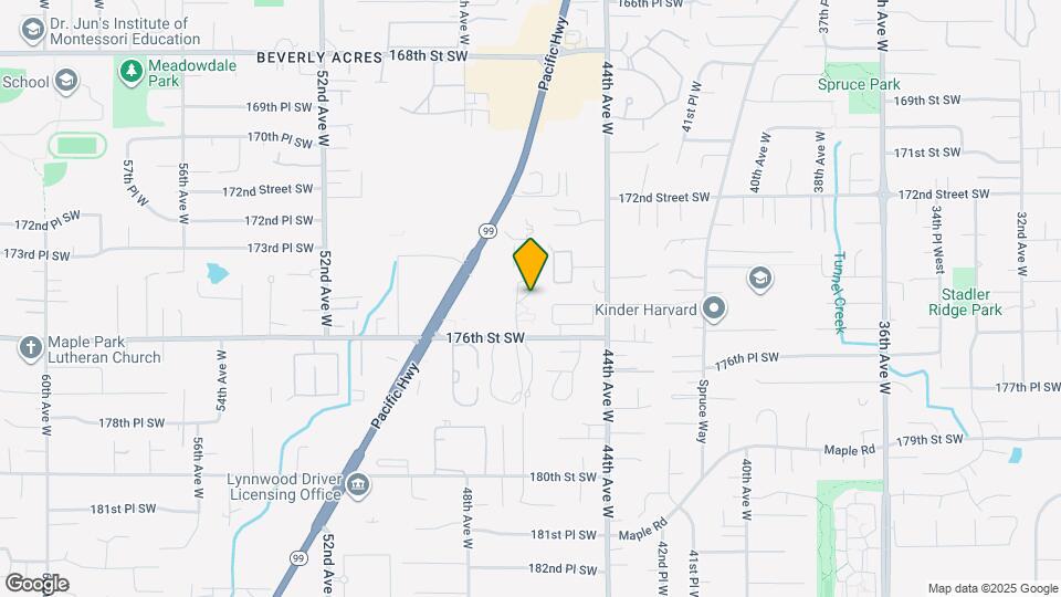 4715 176th St SW Map and Location Details