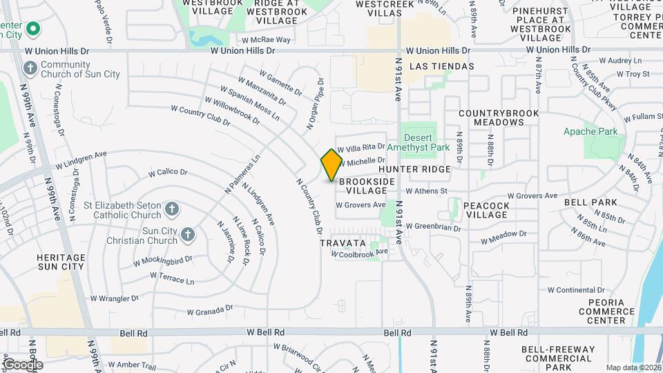17906 N 92nd Ln Map and Location Details