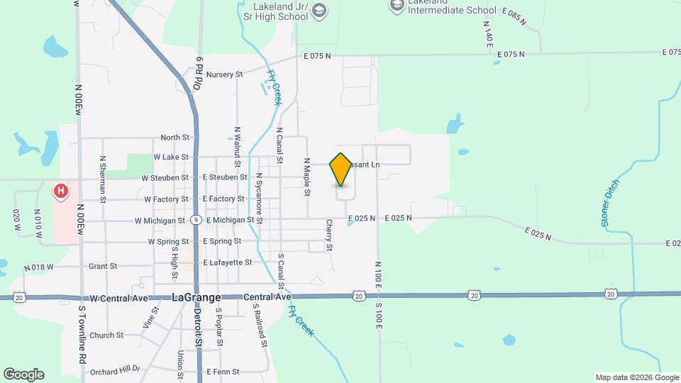 360 Parkway St Map and Location Details