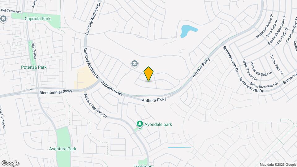 2823 Sapphire Desert Dr Map and Location Details