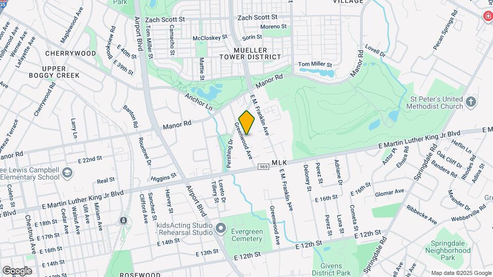 2101 Greenwood Ave Map and Location Details