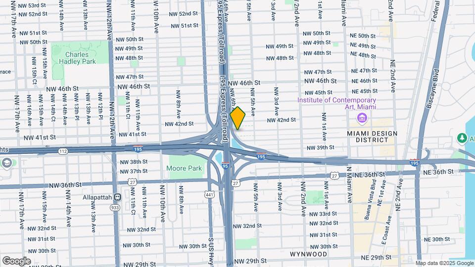 4025 NW 6th Ave Map and Location Details