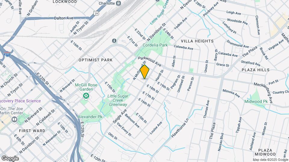 1505 Seigle Ave-Unit -A Map and Location Details