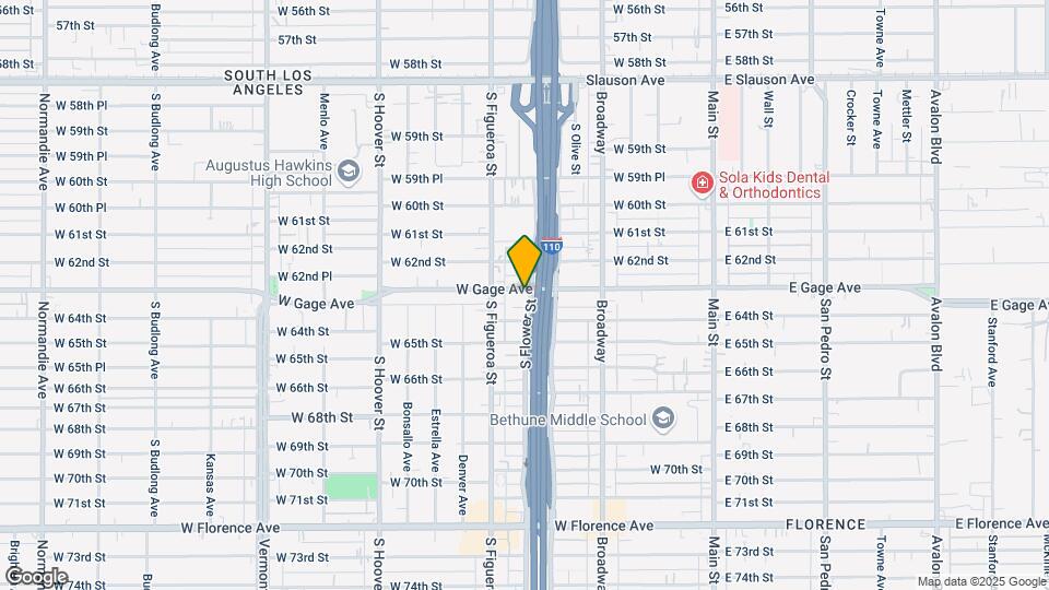 424-428 W Gage Ave Mapa y Detalles de la Ubicación