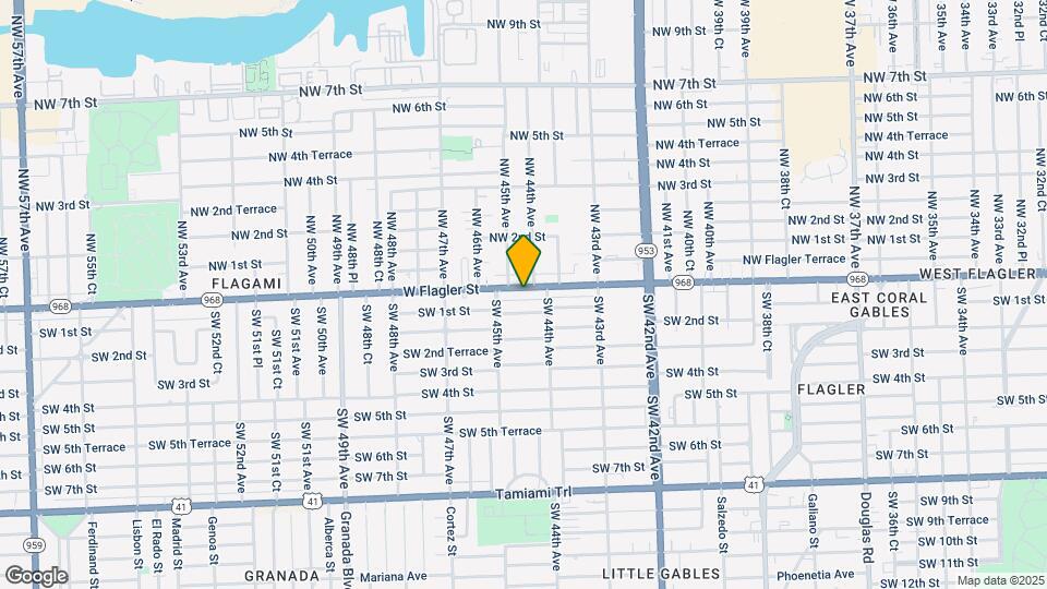 4440 W Flagler St Map and Location Details