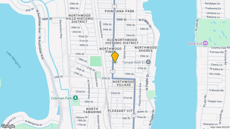 2800 Broadway Map and Location Details