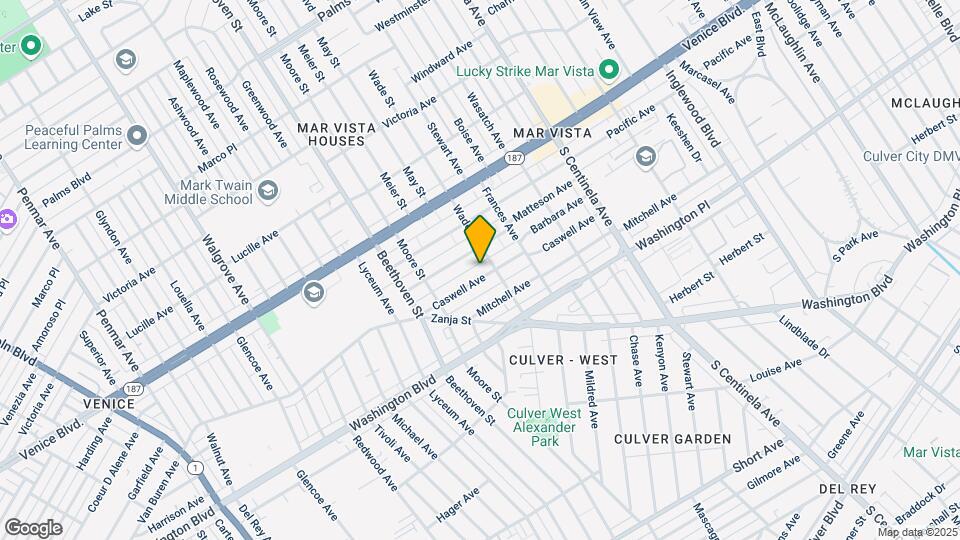12717 Caswell Ave Map and Location Details