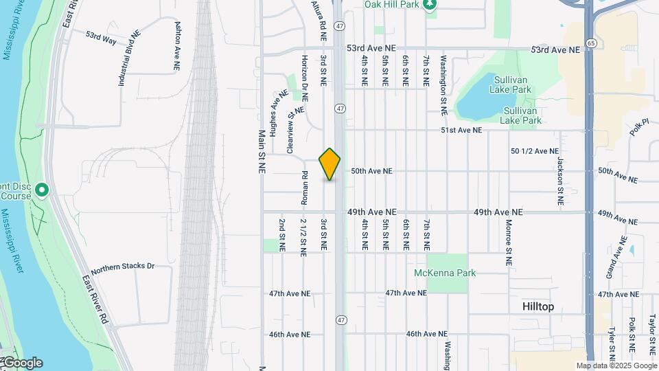 4949 3rd St NE Map and Location Details