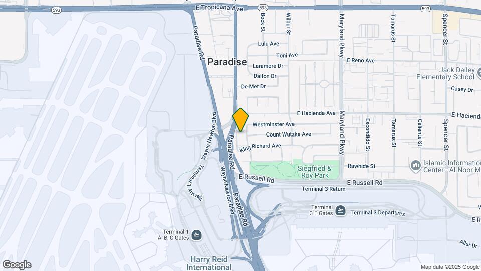 5384 S Swenson St Map and Location Details
