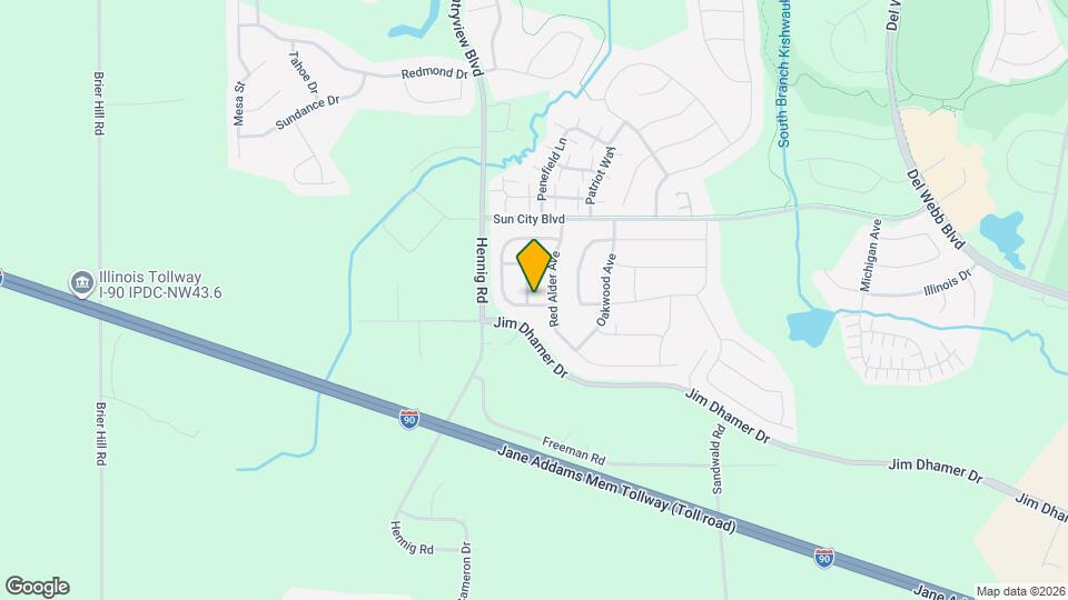 13282 Poplar Way Map and Location Details