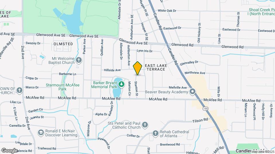 2381 Elldale Ave Map and Location Details