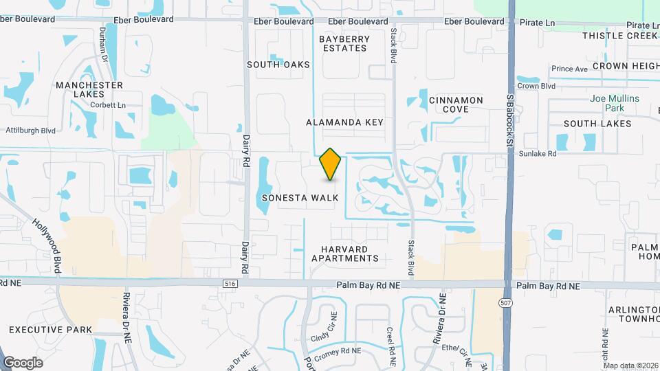 855 Luminary Cir Map and Location Details