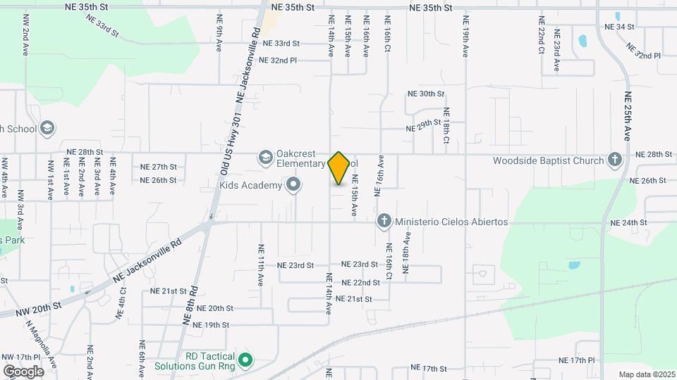 1419 NE 25th Pl Mapa y Detalles de la Ubicación