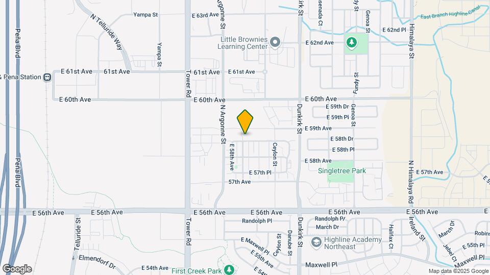 5888 Biscay St Map and Location Details