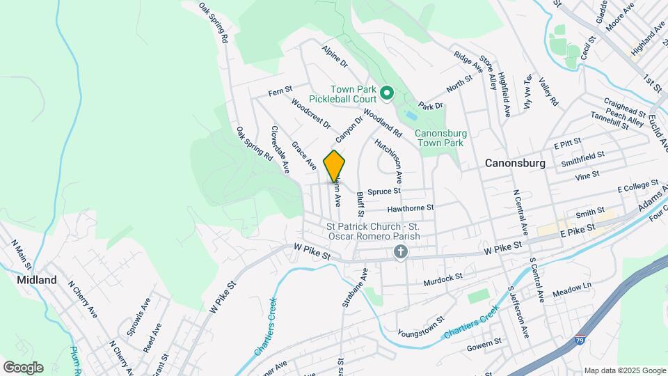 253 Glenn Ave Mapa y Detalles de la Ubicación