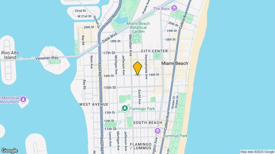 1570 Euclid Ave Mapa y Detalles de la Ubicación
