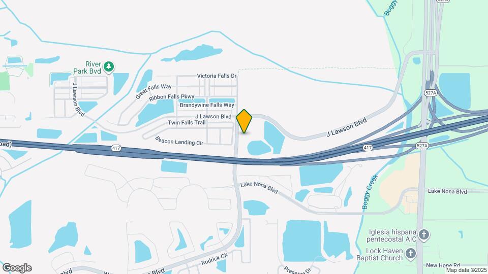 Lake Nona Kelson Mapa y Detalles de la Ubicación