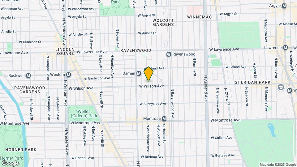 1930 W Wilson Ave, Unit 2R Map and Location Details