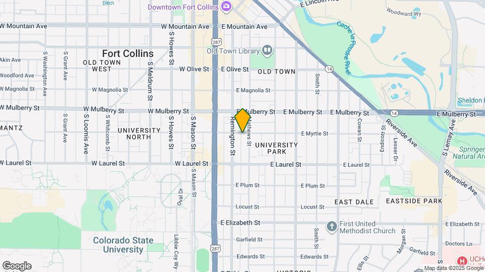 603 Mathews St Map and Location Details