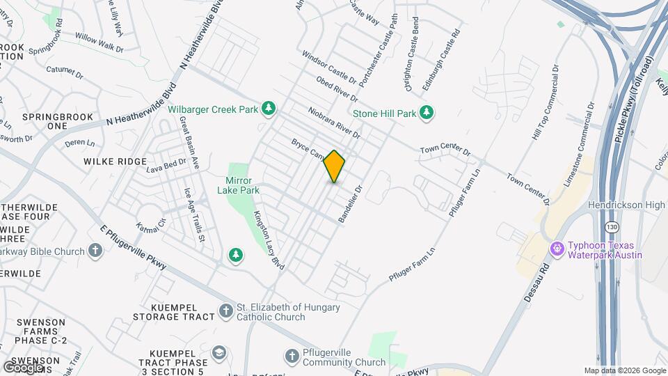 18403 Mammoth Cave Blvd Map and Location Details