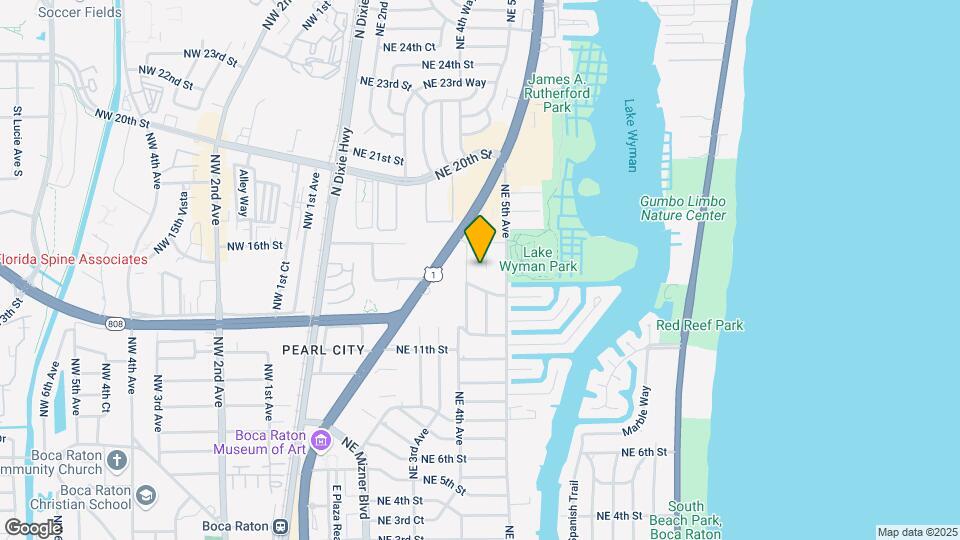 1455 NE 4th Ct Map and Location Details
