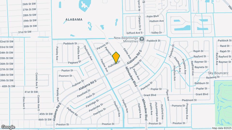 234 Pullman St Map and Location Details