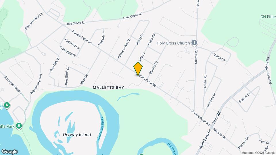 655 Porters Point Rd Map and Location Details