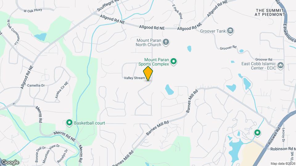 1059 Rockcrest Dr Map and Location Details