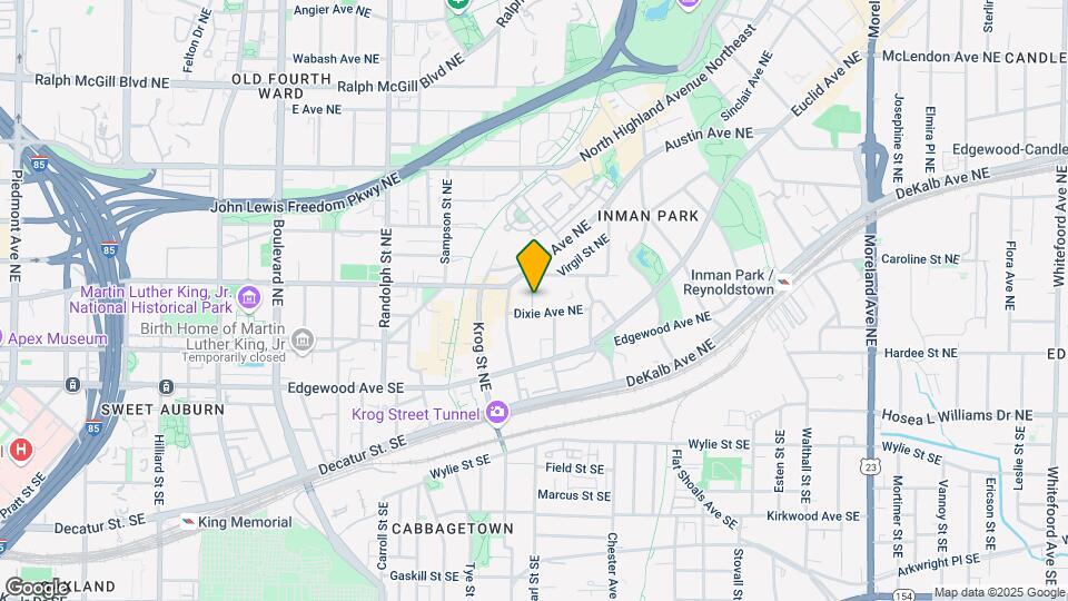 Inman View Apartments Mapa y Detalles de la Ubicación