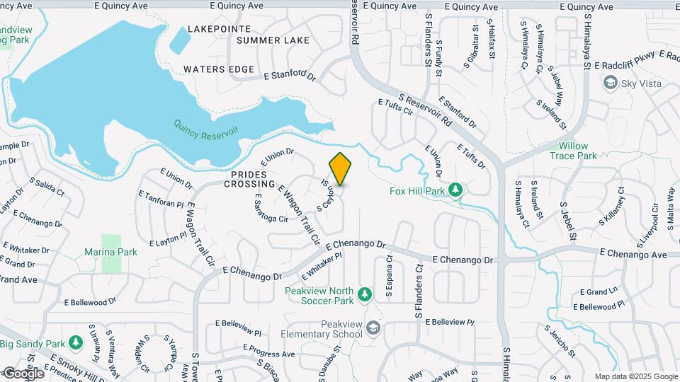 4808 S Danube Way Mapa y Detalles de la Ubicación