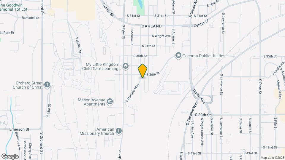 3613 S Gunnison St, Unit 3613 Map and Location Details