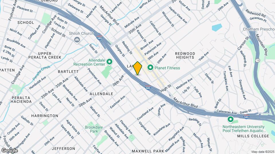 4021 Quigley St Map and Location Details