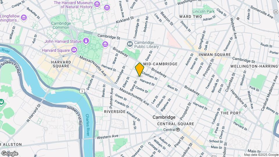 33 Harvard St Mapa y Detalles de la Ubicación