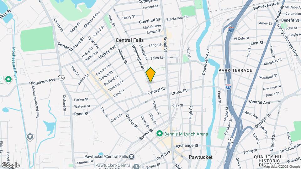 13 Washington St, Unit APT 3 Map and Location Details