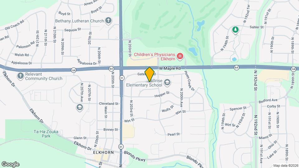 20215 Pinkney St Map and Location Details