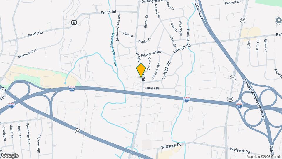 113 N Middletown Rd Map and Location Details