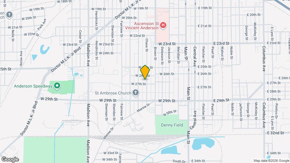 2627 Chase St Map and Location Details