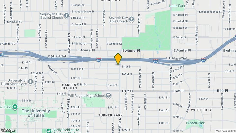 3941 E 2nd St S Map and Location Details