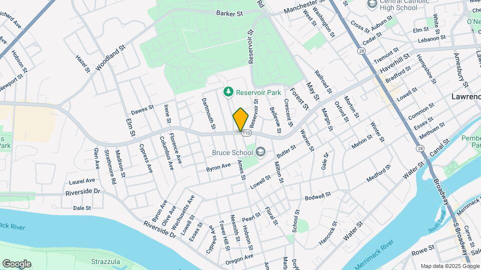 588 Haverhill St Map and Location Details