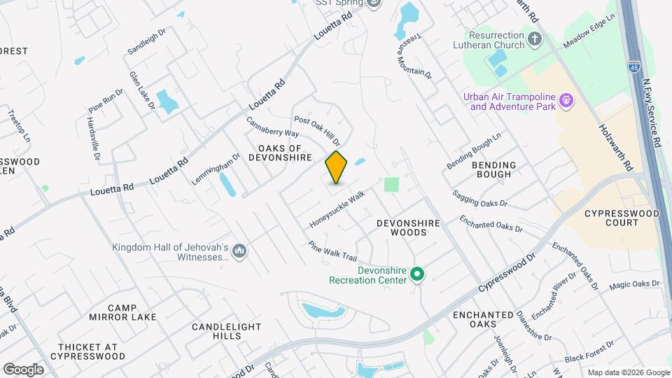 2614 Liguria Ln Map and Location Details