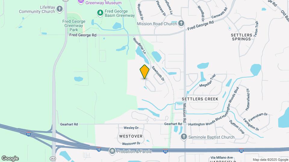 3364 Woodbriar Ln Map and Location Details