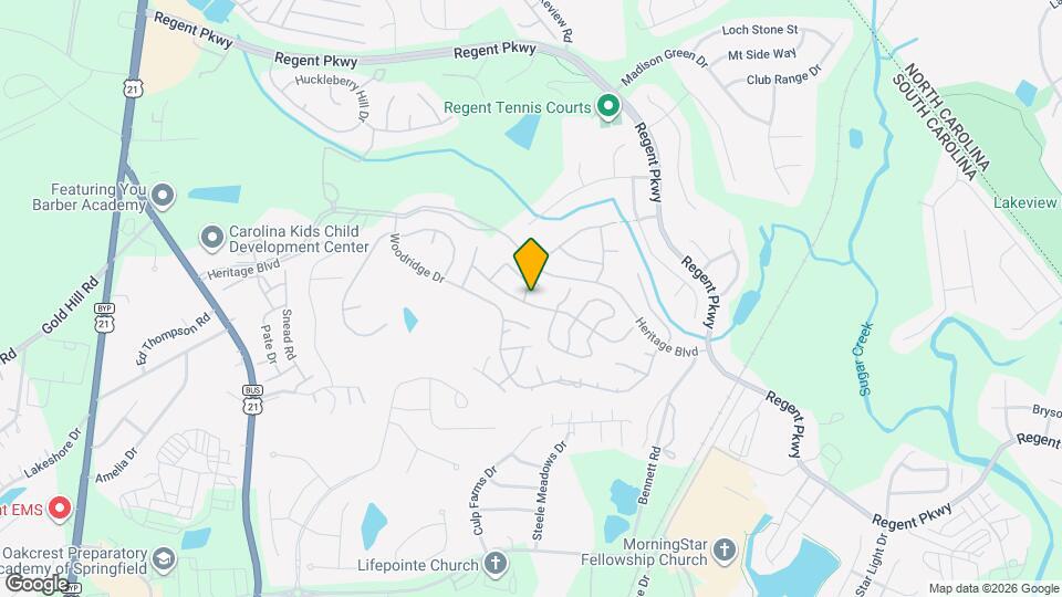 402 Sweetgum Dr Map and Location Details