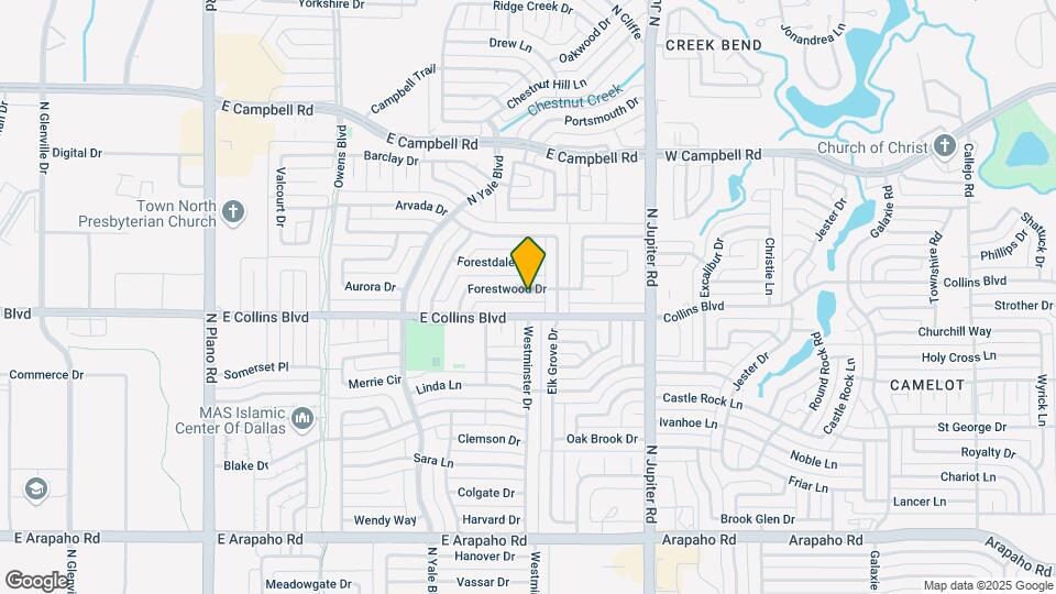 1922 Forestwood Dr Map and Location Details