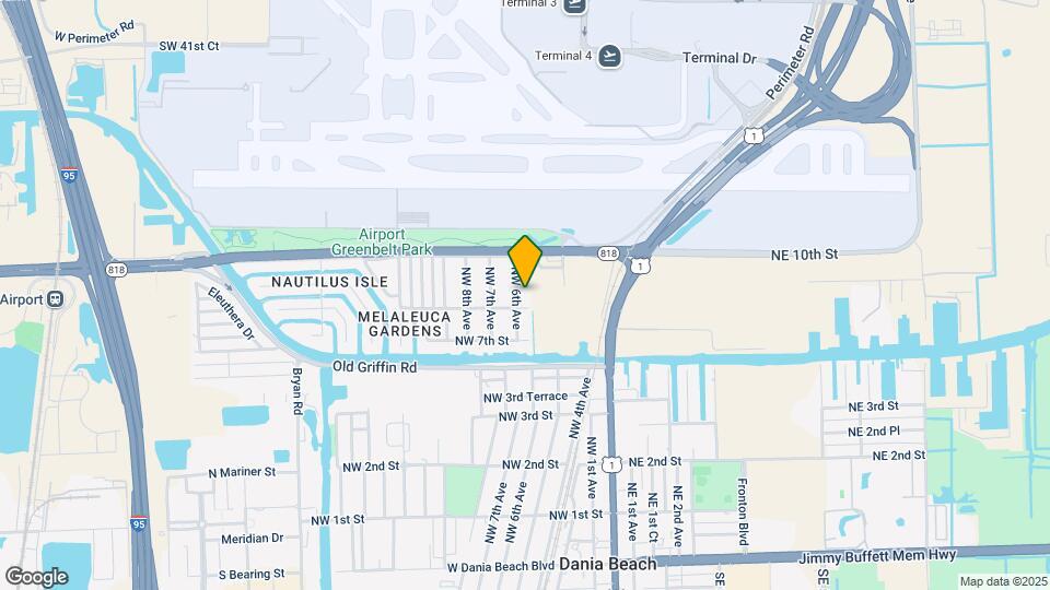 810 NW 6th Ave-Unit -Efficiency Map and Location Details