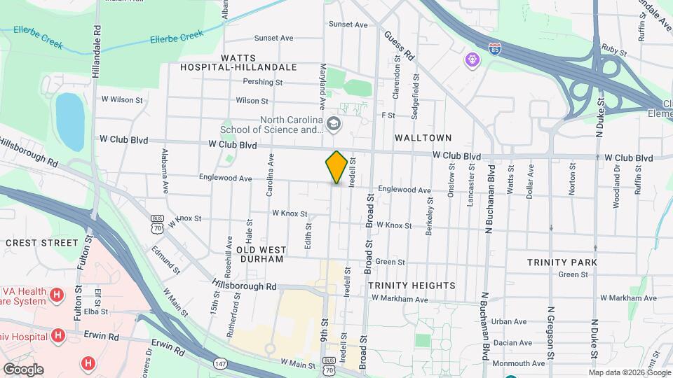 1022 9th St Map and Location Details