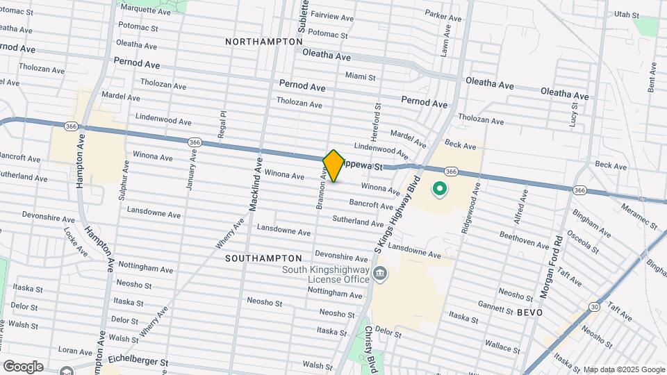 5054 Winona Ave, Unit 2F Mapa y Detalles de la Ubicación