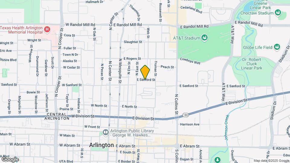 508 E Sanford St Map and Location Details