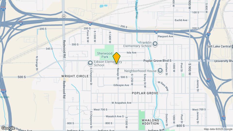 426 Navajo St Map and Location Details