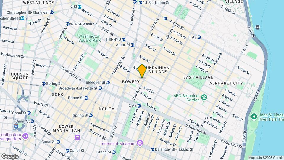 67 Second Ave Map and Location Details